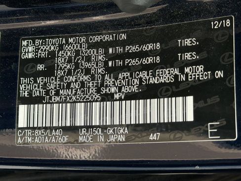 Used 2019 Lexus GX 460 Premium AWD/4WD image 27