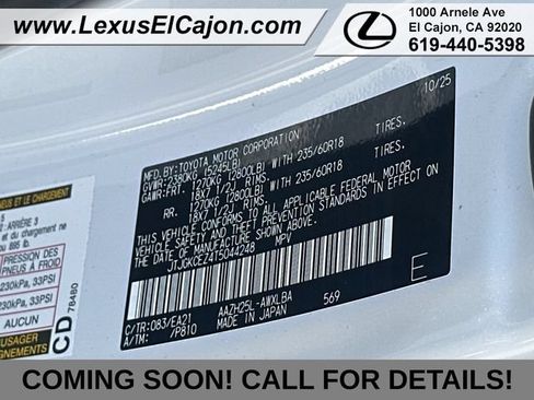 Certified 2026 Lexus NX 350h AWD w/ Accessory Package (2T) image 37