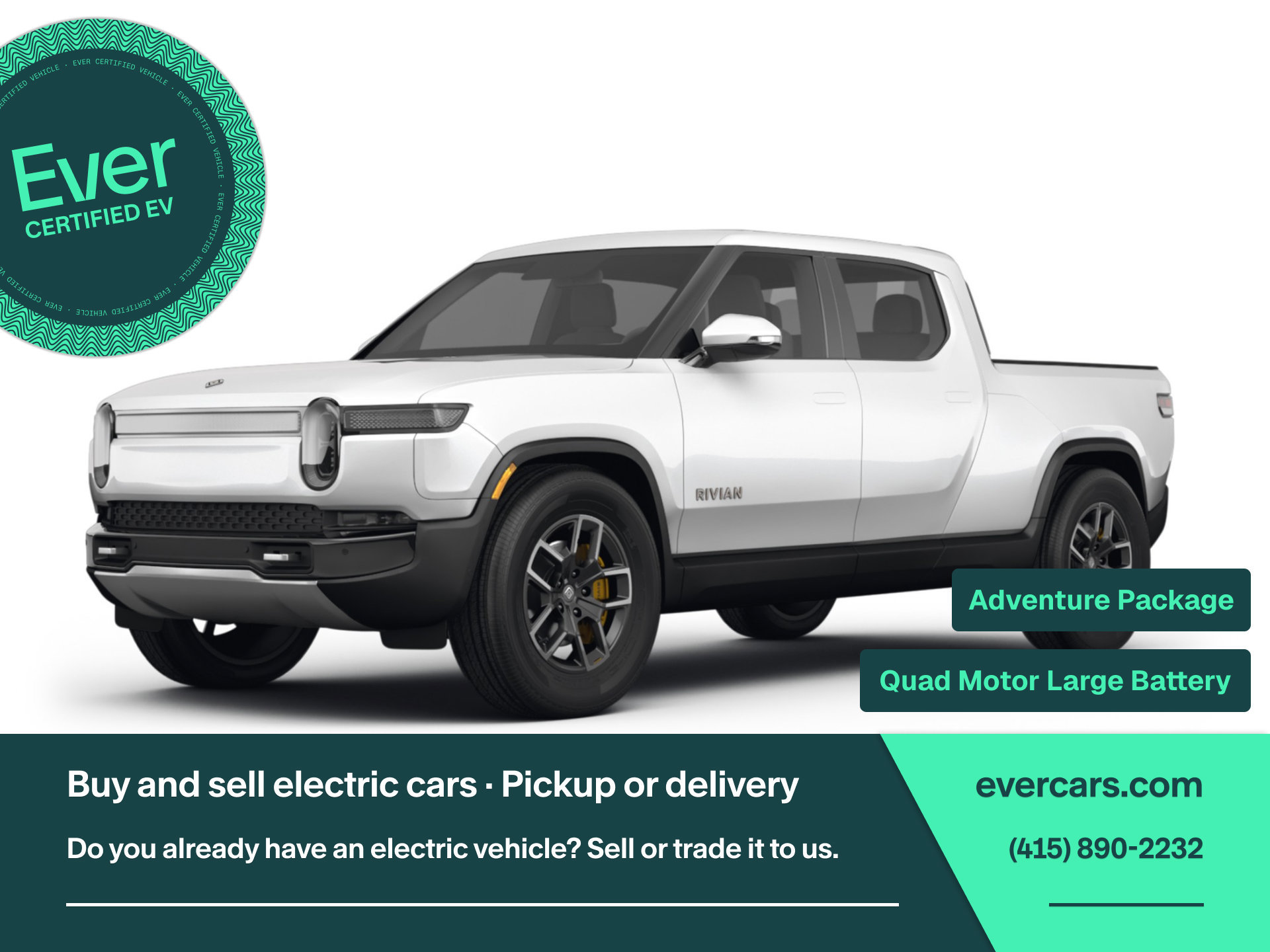 Used 2022 Rivian R1T Launch Edition AWD/4WD image 1