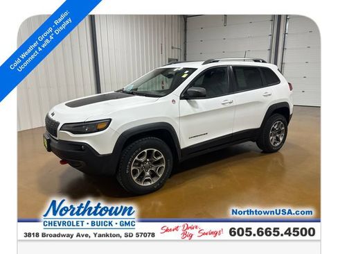 Used 2020 Jeep Cherokee Trailhawk w/ Cold Weather Group AWD/4WD image 1