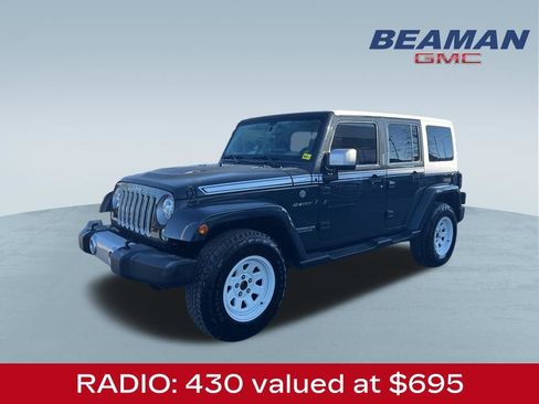 Used 2017 Jeep Wrangler Unlimited Sahara w/ Quick Order Package 24E Chief image 3