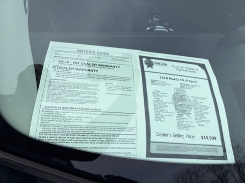 Used 2018 MAZDA CX-9 Sport image 33