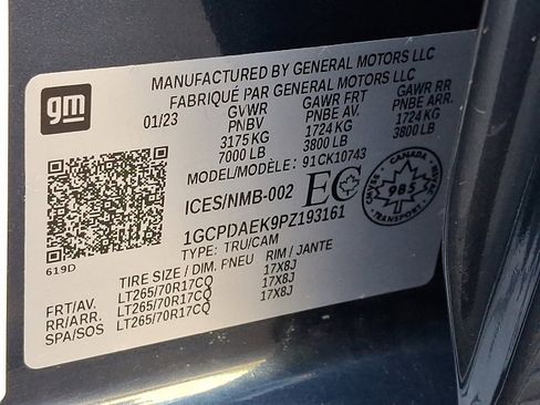 Used 2023 Chevrolet Silverado 1500 W/T w/ WT Value Package image 26