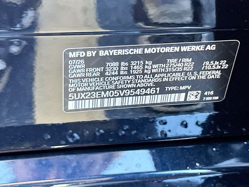 New 2027 BMW X7 xDrive40i w/ Executive Package AWD/4WD image 26