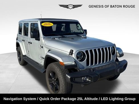 Used 2023 Jeep Wrangler Unlimited Sahara AWD/4WD image 1