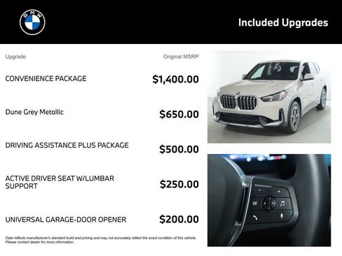 Used 2026 BMW X1 xDrive28i w/ Convenience Package AWD/4WD image 4