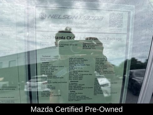 Certified 2025 MAZDA CX-50 AWD 2.5 S w/ Premium Package image 47