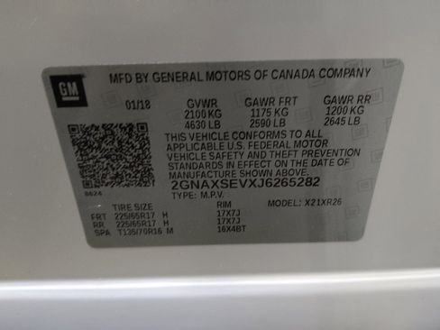 Used 2018 Chevrolet Equinox LT image 33