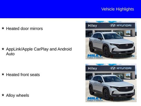 Used 2025 MAZDA CX-50 AWD 2.5 S w/ Preferred Package image 10