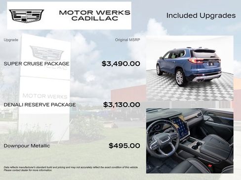 Used 2025 GMC Acadia Denali w/ Super Cruise Package image 4