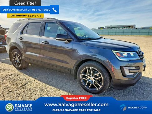 Used 2017 Ford Explorer Sport w/ Equipment Group 401A AWD/4WD image 5