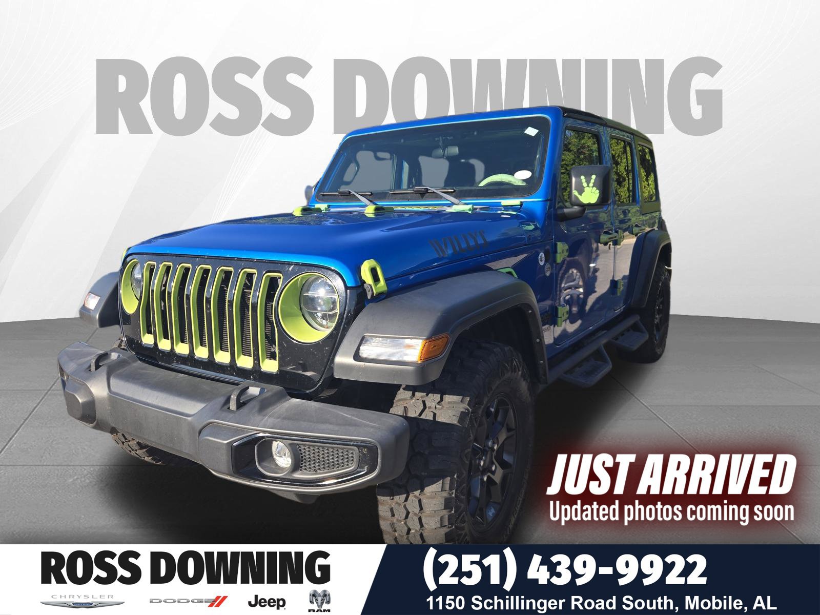 Used 2021 Jeep Wrangler Unlimited Sport AWD/4WD image 1