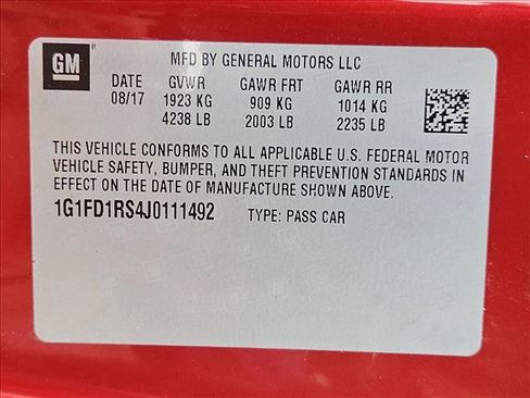 Used 2018 Chevrolet Camaro LT RWD image 24