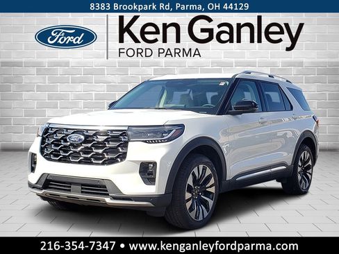 New 2026 Ford Explorer Platinum w/ LUX Leather Package AWD/4WD image 1