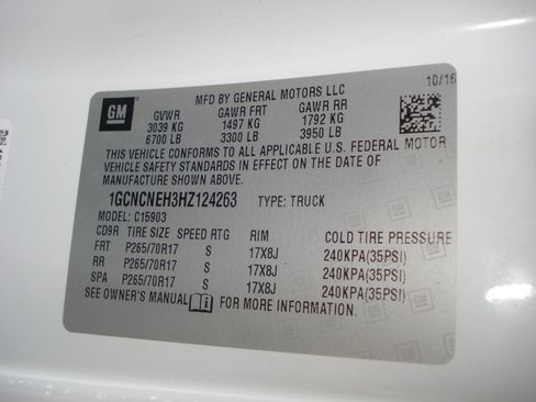 Used 2017 Chevrolet Silverado 1500 W/T w/ WT Fleet Convenience Package RWD image 23