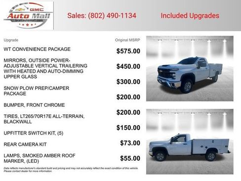 New 2025 Chevrolet Silverado 2500 W/T w/ WT Convenience Package image 3
