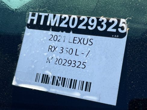 Used 2021 Lexus RX 350L Premium w/ Premium Package AWD/4WD image 3