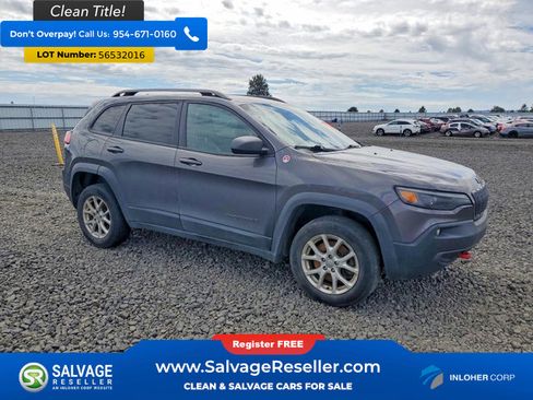 Used 2020 Jeep Cherokee Trailhawk AWD/4WD image 5