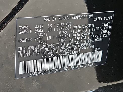 Certified 2025 Subaru Crosstrek 2.5i Limited w/ Crosstrek Mirror Package image 19