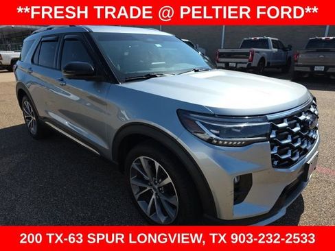 Used 2025 Ford Explorer Platinum w/ Ultimate Package AWD/4WD image 1