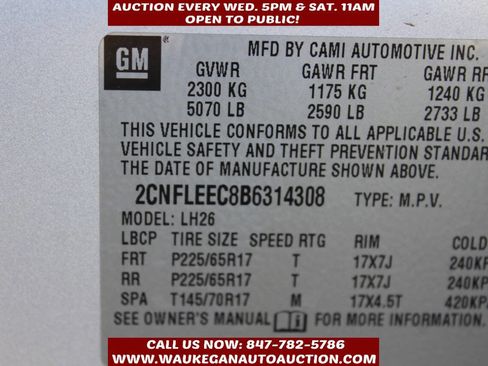 Used 2011 Chevrolet Equinox LT w/ Driver Convenience Package AWD/4WD image 10