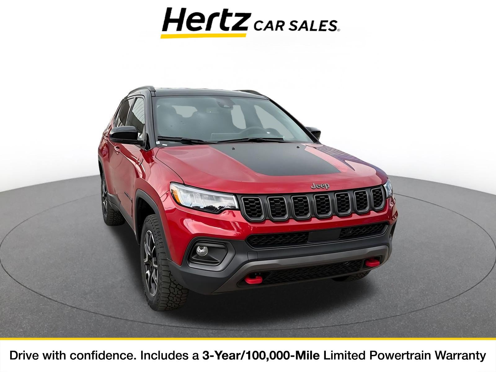 Used 2025 Jeep Compass Trailhawk AWD/4WD image 1