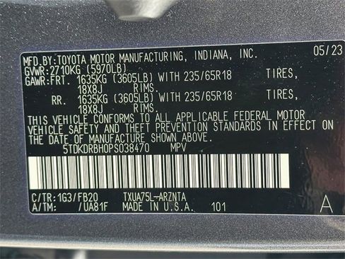 Certified 2023 Toyota Highlander LE image 31