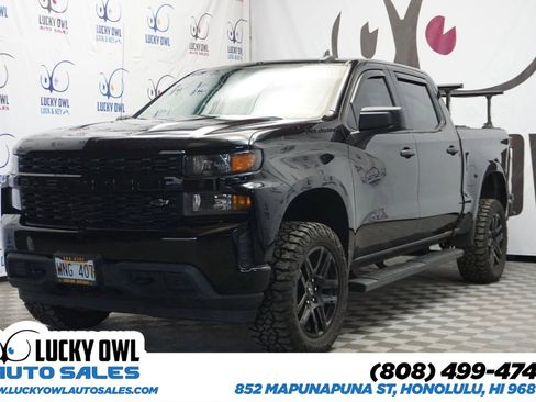 Used 2022 Chevrolet Silverado 1500 Custom w/ LPO, Blackout Package image 1