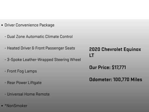 Used 2020 Chevrolet Equinox LT AWD/4WD image 18