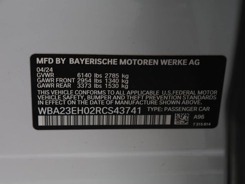 Used 2024 BMW 740i RWD image 47