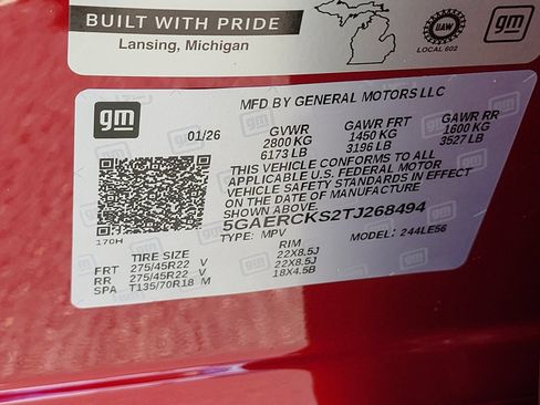 New 2026 Buick Enclave Avenir w/ Super Cruise Package FWD image 14