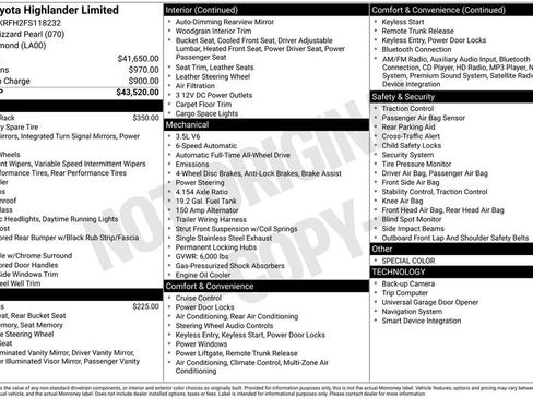 Used 2015 Toyota Highlander Limited image 35