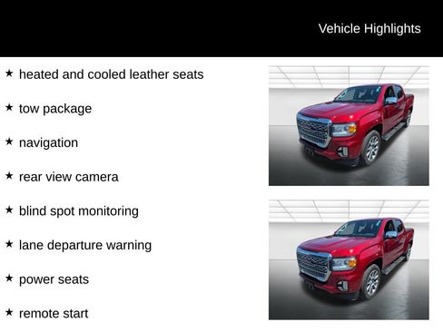Used 2021 GMC Canyon Denali AWD/4WD image 2
