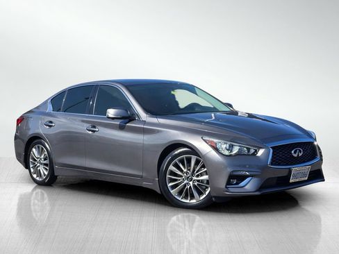 Used 2023 INFINITI Q50 Luxe w/ Cargo Package RWD image 1