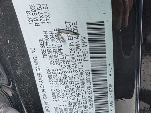 Used 2019 Honda CR-V LX image 12