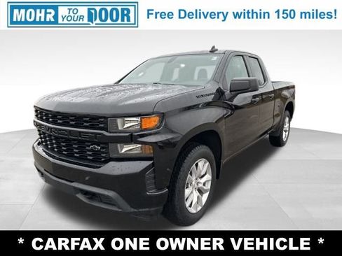 Used 2021 Chevrolet Silverado 1500 Custom w/ LPO, Dark Essentials Package image 1