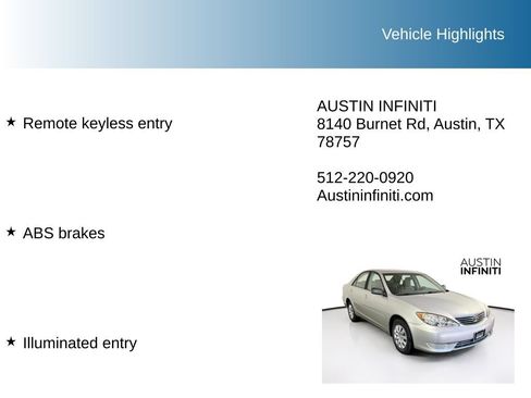 Used 2005 Toyota Camry FWD image 9