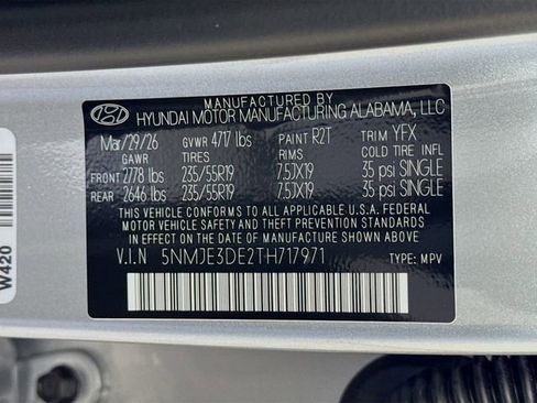 New 2026 Hyundai Tucson Limited FWD image 53