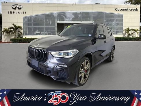 Used 2021 BMW X5 M50i w/ Executive Package AWD/4WD image 3