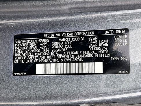Used 2020 Volvo XC90 T8 Inscription AWD/4WD image 43