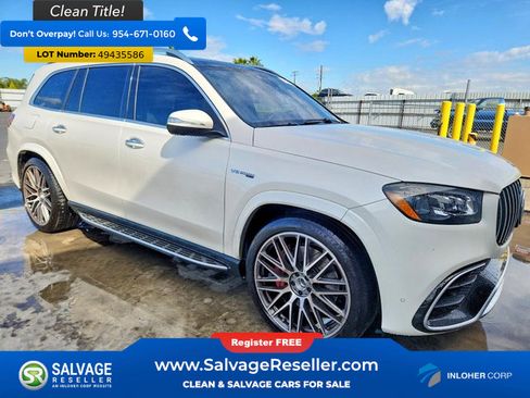 Used 2021 Mercedes-Benz GLS 63 AMG 4MATIC image 5