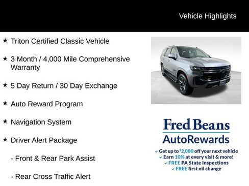 Used 2021 Chevrolet Tahoe Z71 w/ Z71 Off-Road Package AWD/4WD image 5
