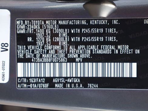 Used 2015 Toyota Venza LE AWD/4WD image 27