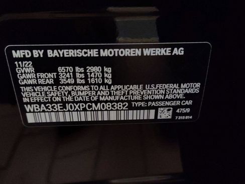 Used 2023 BMW 760i xDrive w/ Executive Package image 14