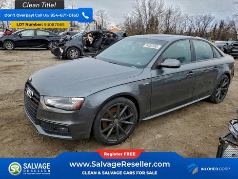 Used 2016 Audi S4 Premium Plus w/ Technology Package AWD/4WD image 1