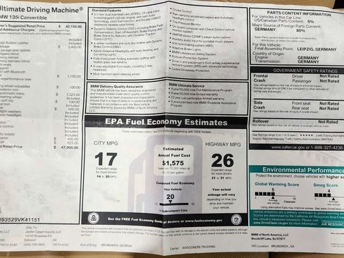 Used 2009 BMW 135i Convertible image 30