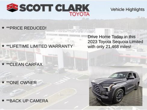 Used 2023 Toyota Sequoia Limited image 12