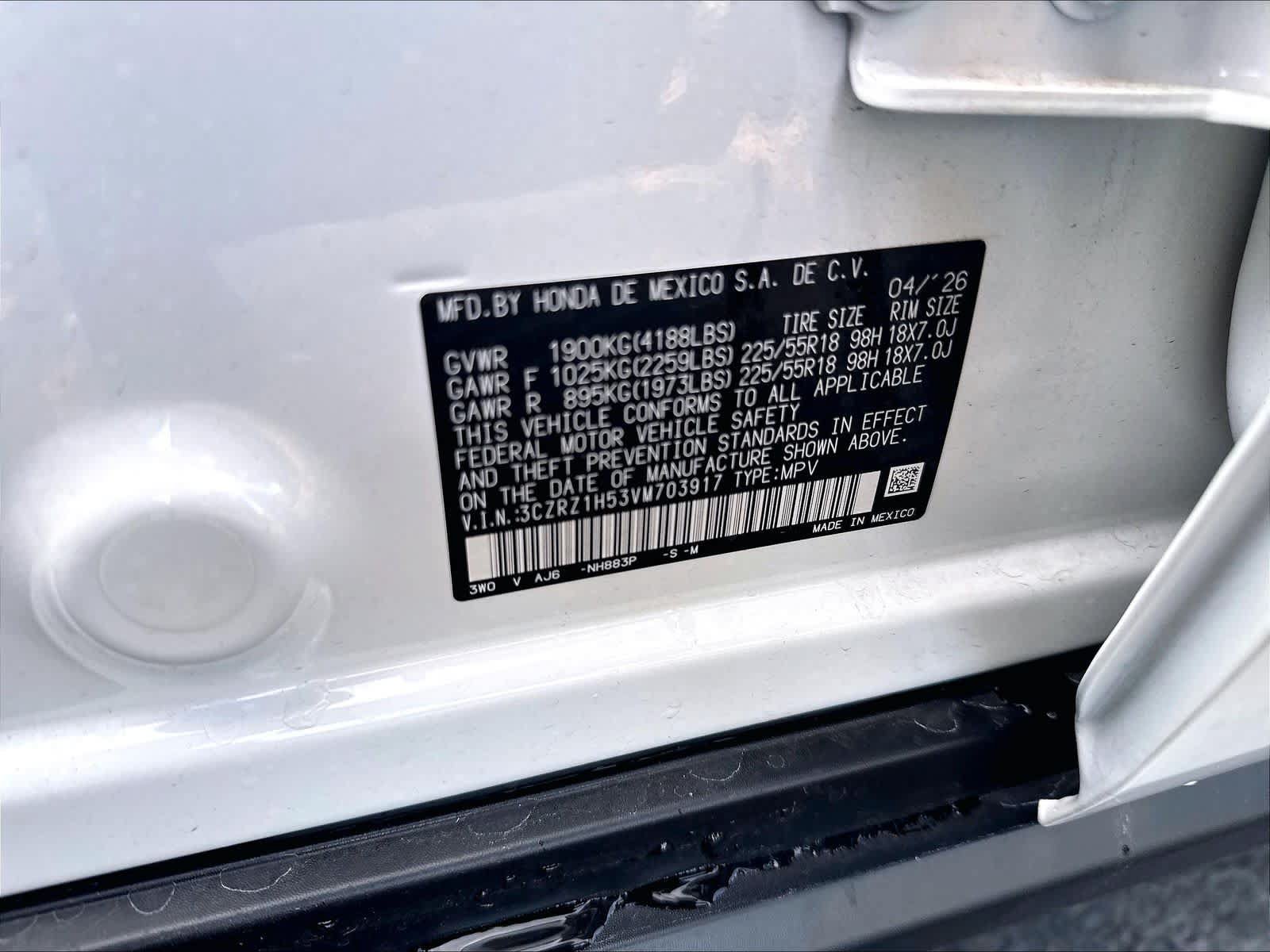 Used 2027 Honda HR-V Sport image 22