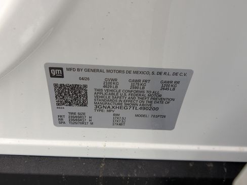 New 2026 Chevrolet Equinox LT FWD image 15