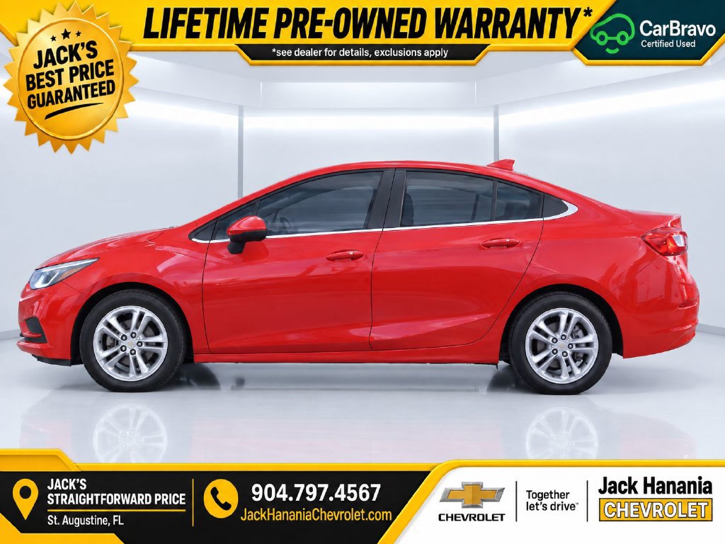 Used 2017 Chevrolet Cruze LT w/ Convenience Package FWD image 4